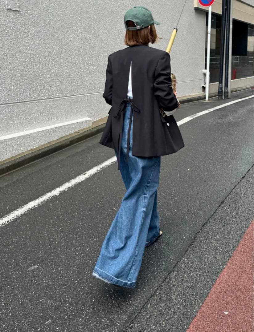 Cygne シーニュ　ロングジャケット Anais 0サイズ