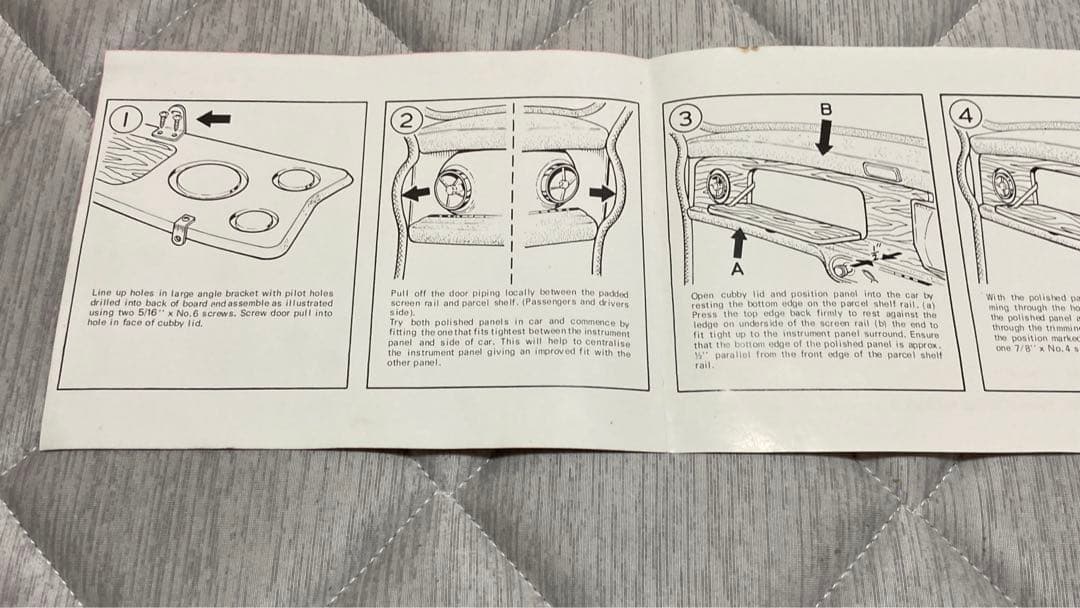 ROKEE　3連メーター用 ウッドパネル