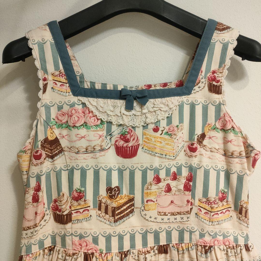 人気完売品！シャーリーテンプル パティスリー カップケーキ ワンピース160