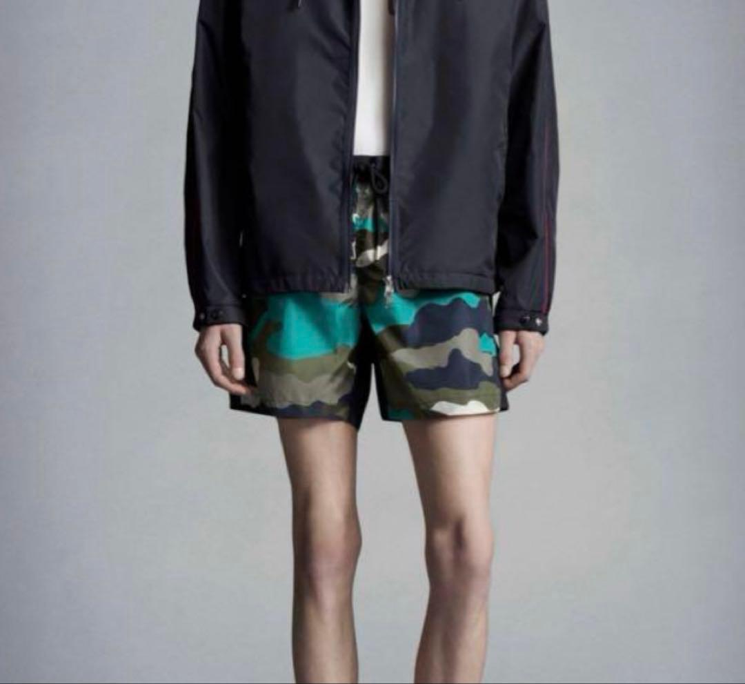 MONCLER モンクレール　迷彩柄ショートパンツ　メンズ水着　人気デザイン