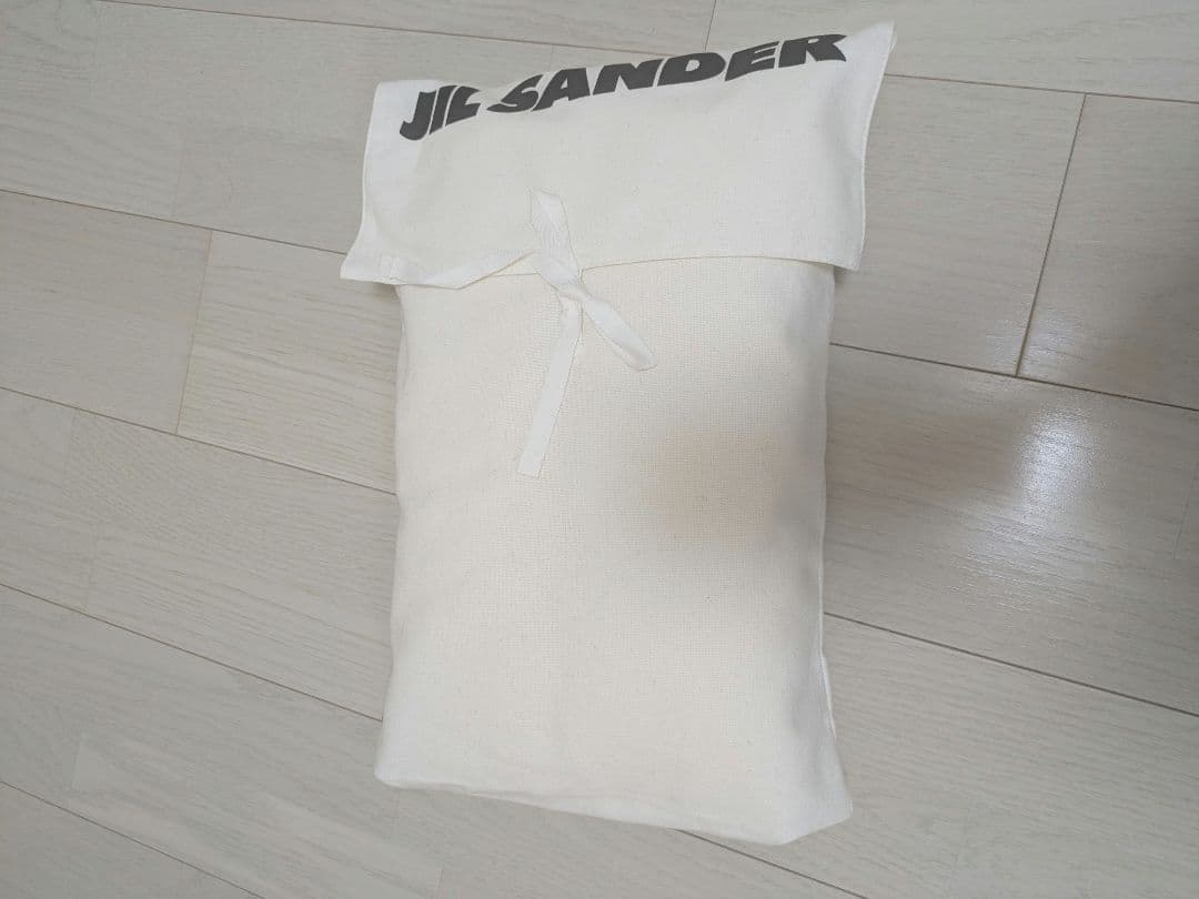 JIL SANDER ダウンマフラー ホワイト ジルサンダー