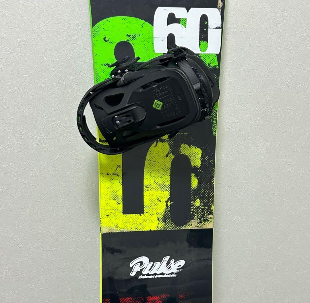 Salomon サロモンスノーボード PULSE 160 ビンディング付き