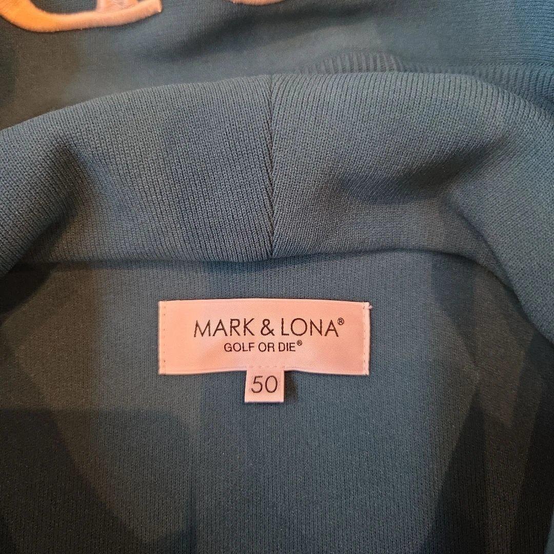 ★新品★マークアンドロナ ニットフーディットパーカー メンズ LL(XL) 緑