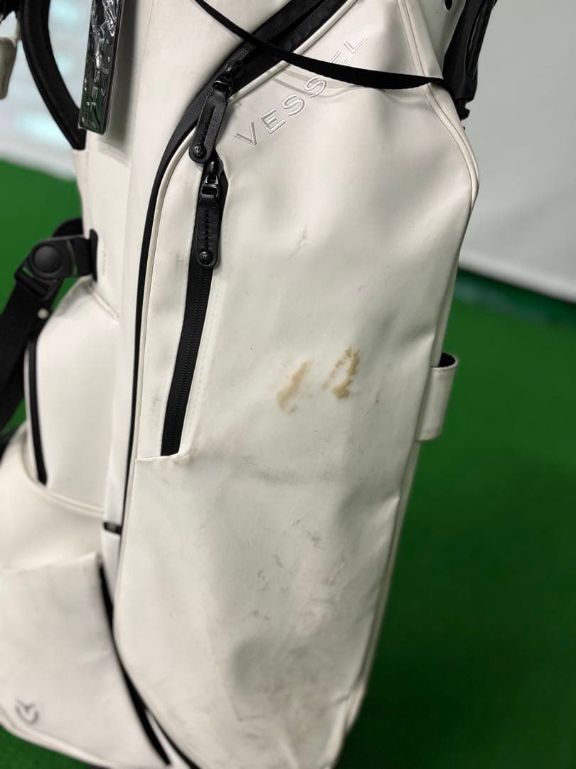 Vessel キャディバッグ ホワイト
