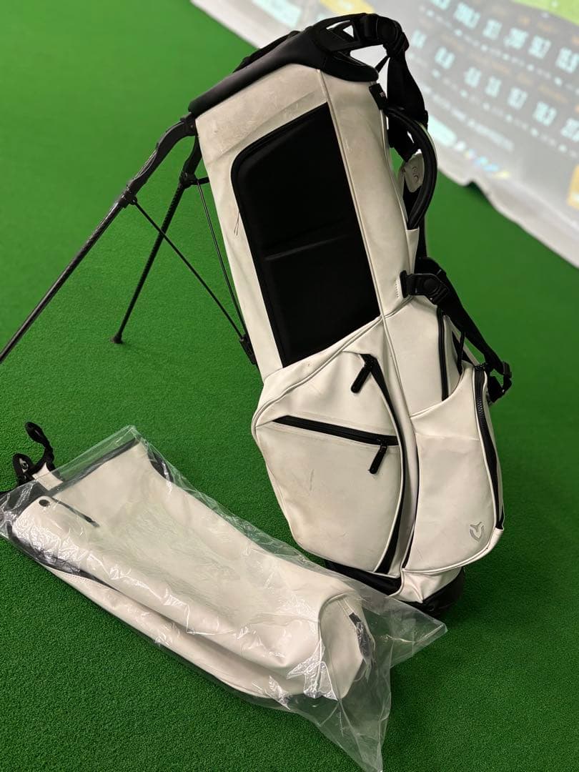 Vessel キャディバッグ ホワイト