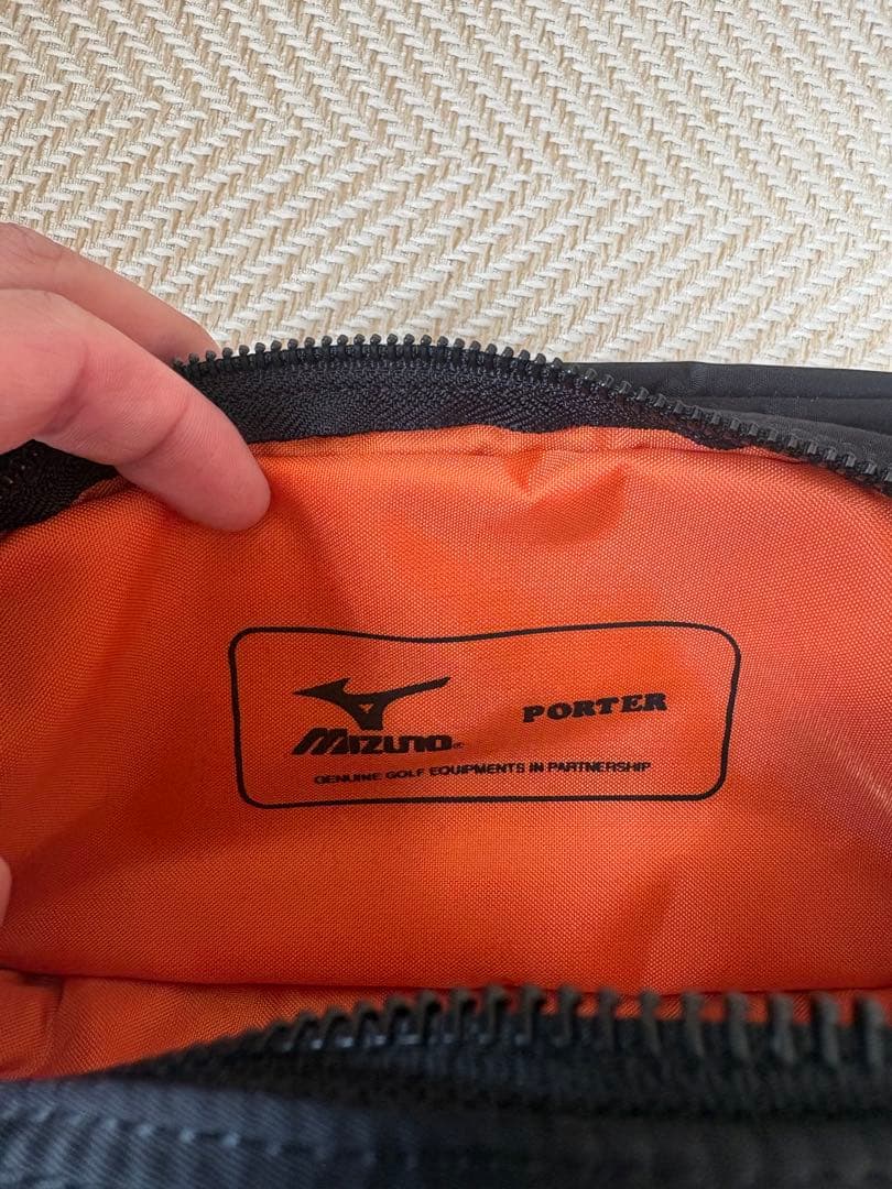 PORTER MIZUNO ブラック/ポーチ/小物入れ/吉田カバン