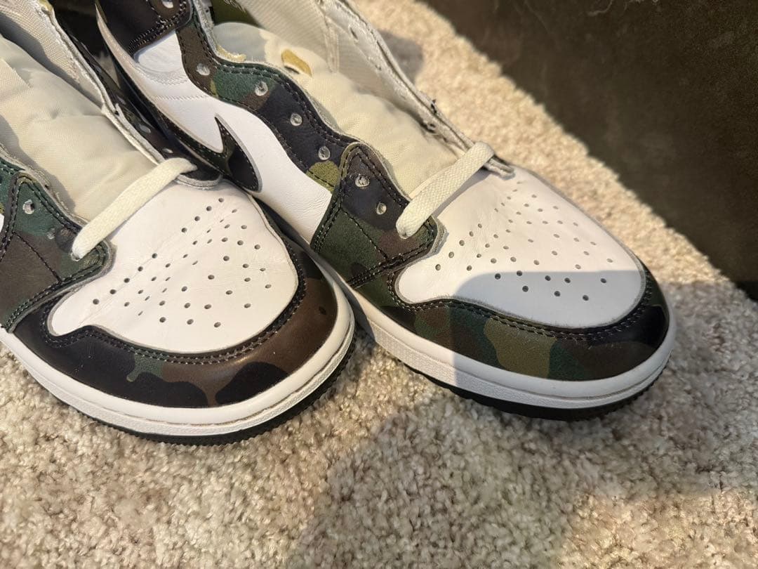 NIKE AIR JORDAN 1 HIGH GOLF CAMO 27㎝
