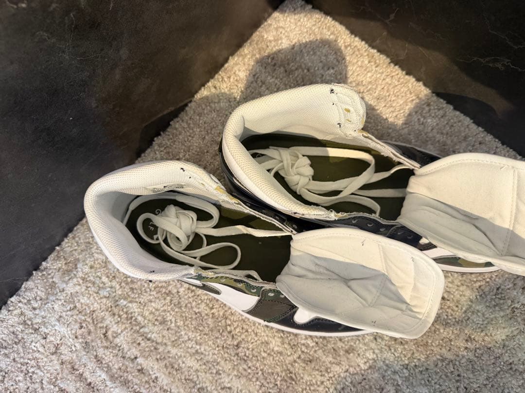 NIKE AIR JORDAN 1 HIGH GOLF CAMO 27㎝