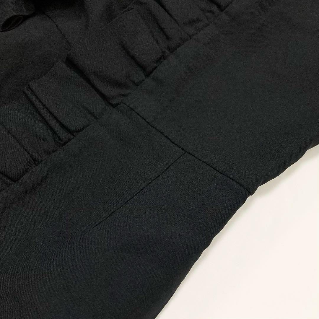 コムデギャルソン コムコム 19AW フリル ワンピース 黒M