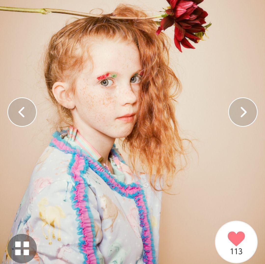 ★極美品★fafa/フェフェ＊ラベンダーホース＊ダウンジャケット＊130㎝