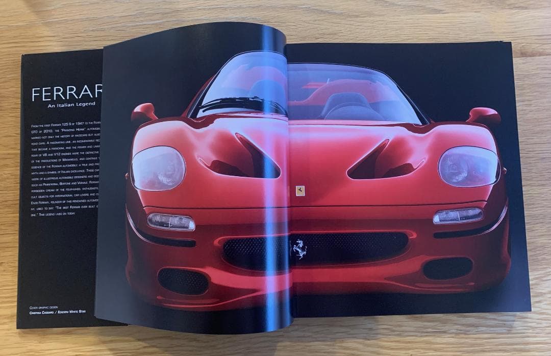 フェラーリ 洋書 An Italian Legend 本　全271ページ