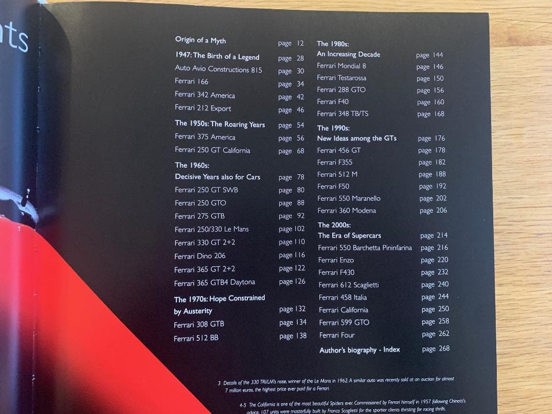 フェラーリ 洋書 An Italian Legend 本　全271ページ