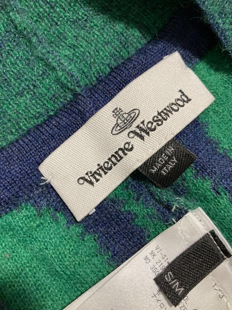 [VIVIENNE WESTWOOD] 21AW スクイグルニットパンツ S/M