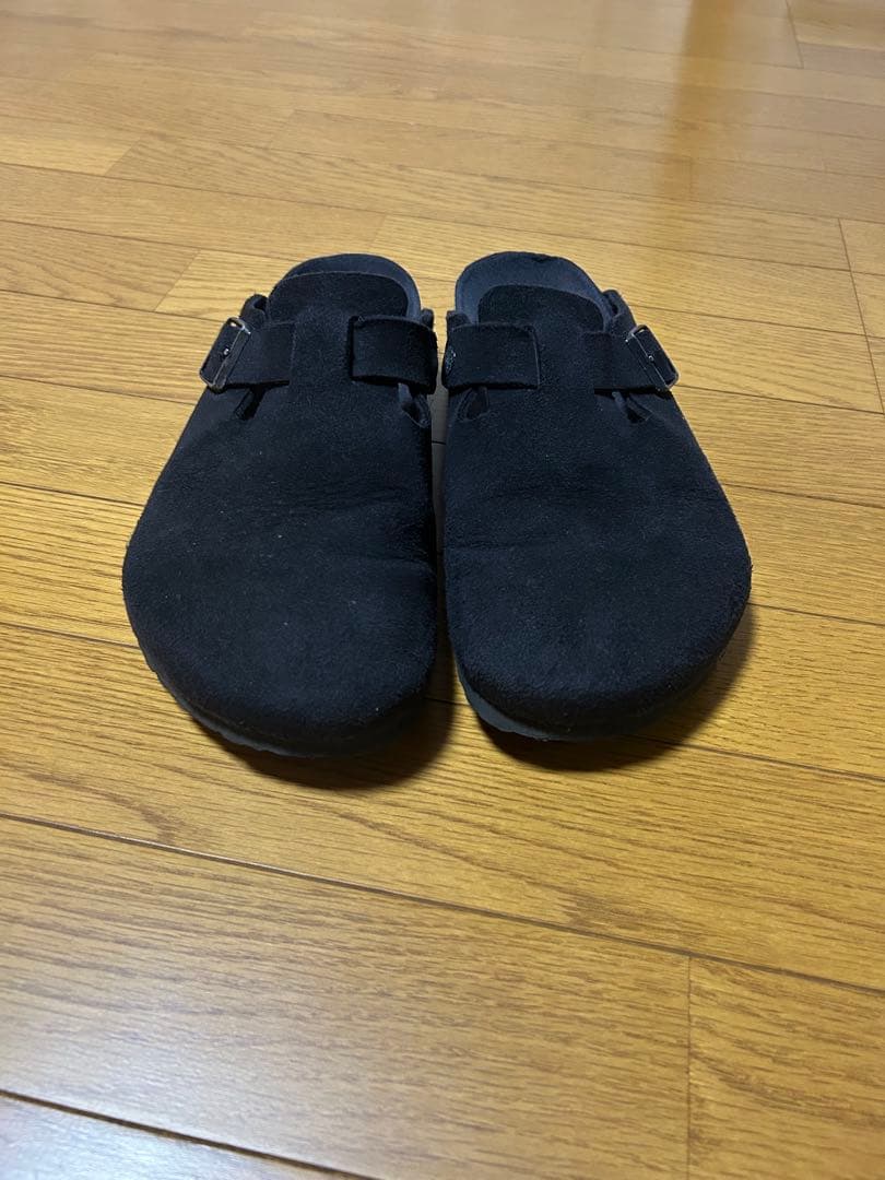 Birkenstock 黒 ボストン44