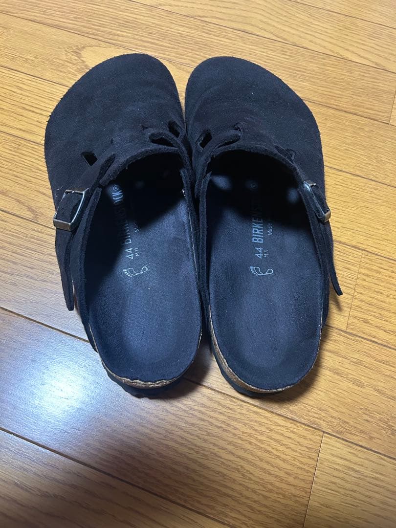 Birkenstock 黒 ボストン44