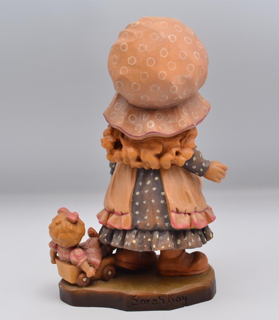 遊びの時間　アンリ　ANRI　サラケイ　木彫り人形　イタリア　17ｃｍ　限定品