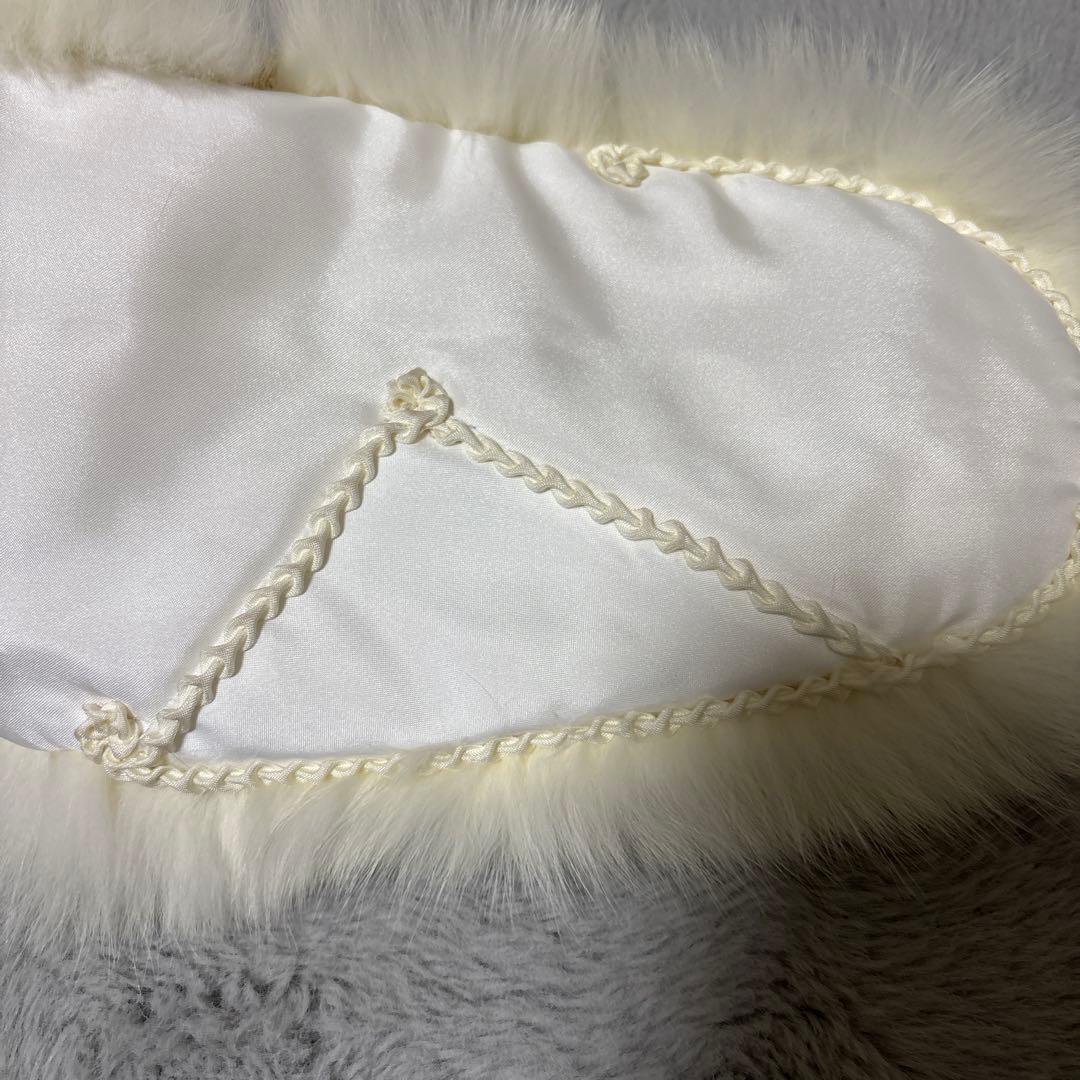 未使用　銀タグ　良色　サガフォックス　ショール　フォックスファー　成人式