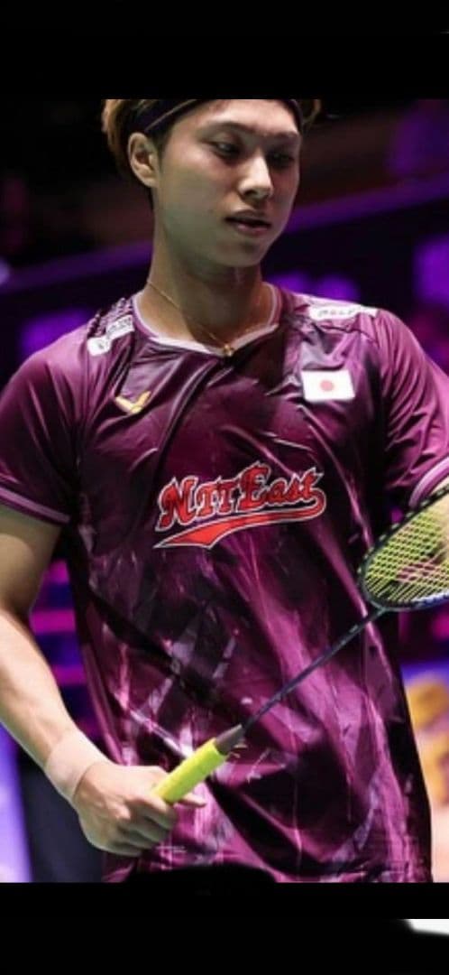 完売XL【奈良岡選手着用正規品】ビクター ゲームシャツ T-55000