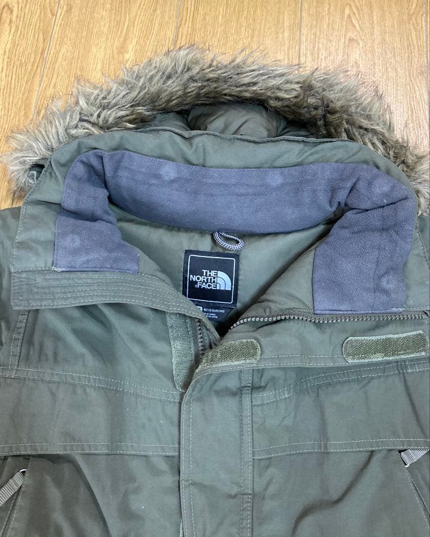 THE NORTH FACE グースダウンジャケット　キッズアウター　オリーブ