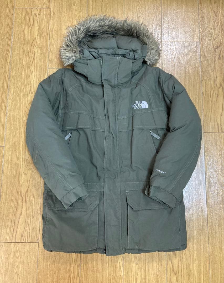 THE NORTH FACE グースダウンジャケット　キッズアウター　オリーブ