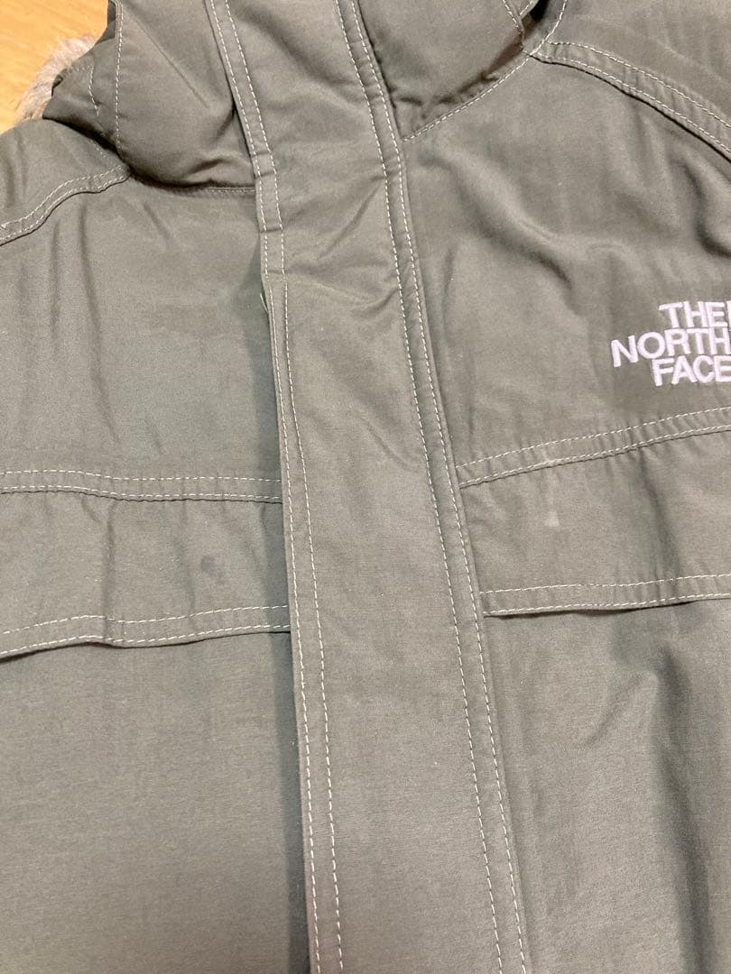 THE NORTH FACE グースダウンジャケット　キッズアウター　オリーブ