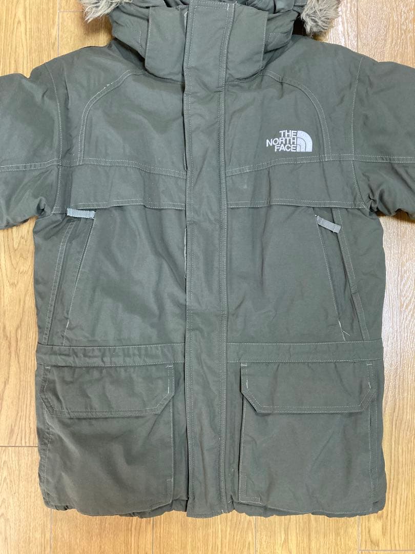 THE NORTH FACE グースダウンジャケット　キッズアウター　オリーブ