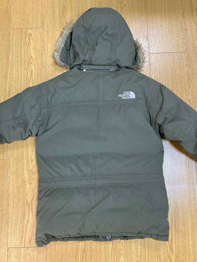 THE NORTH FACE グースダウンジャケット　キッズアウター　オリーブ