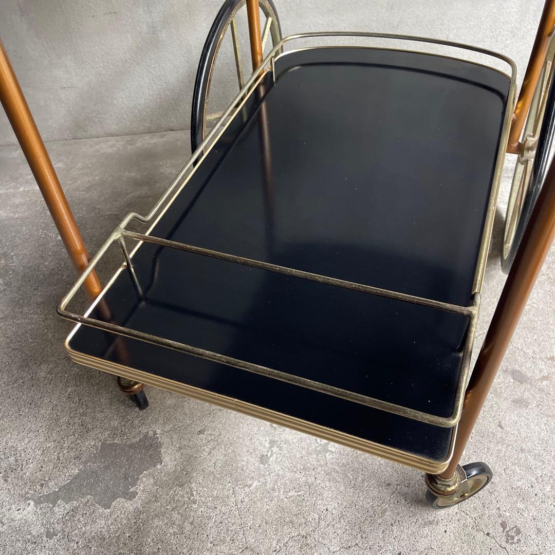 英国　PILKINGTON キッチンカート　ティートロリー　オールドヴィンテージ