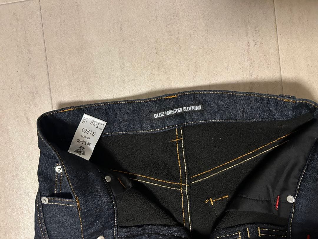 BMC ブルーモンスタークロージング防風ジーンズ　Sサイズ