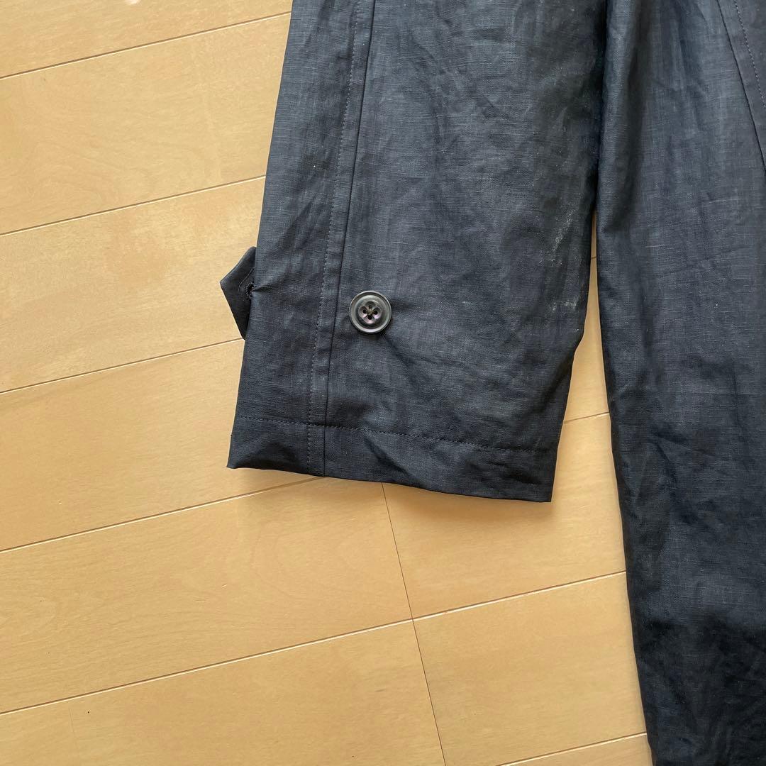 SCYE サイ　リネン　スプリングコート　ネイビー