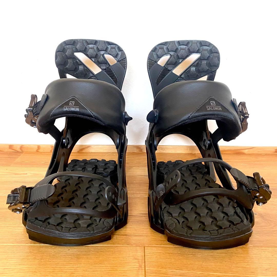 美品 SALOMON RHYTHM サイズM スノーボード ビンディング 黒