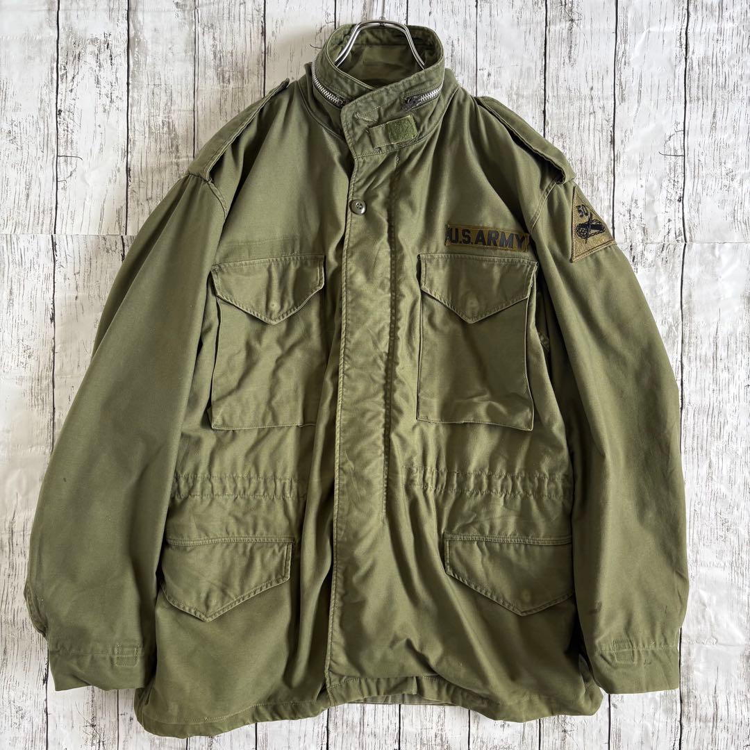 60s 70s 米軍 U.S.ARMY M-65 フィールドジャケット 2nd