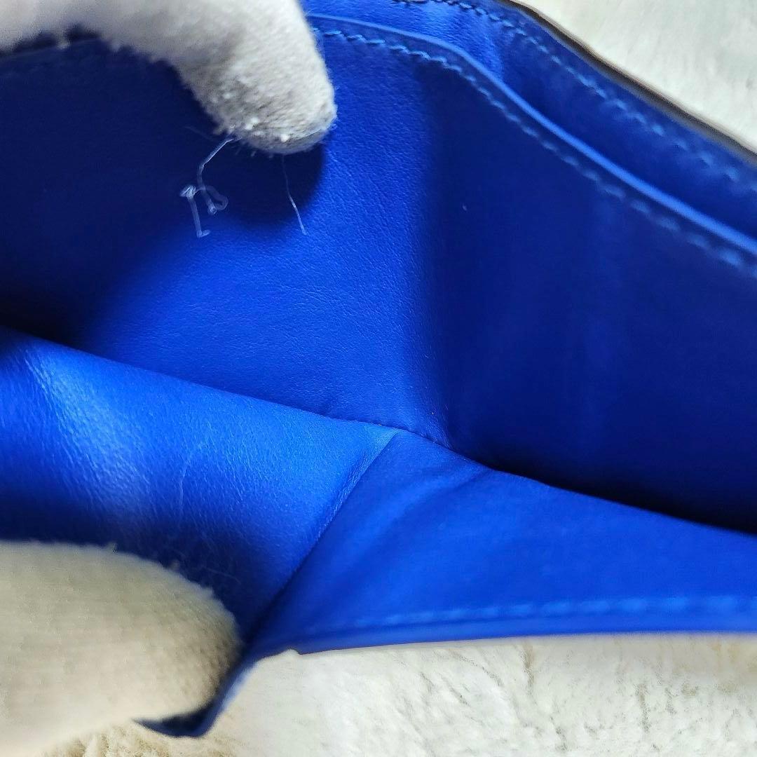 ✨未使用級　付属品あり✨ボッテガ　二つ折り　お札入れ　バイカラー　RFID搭載