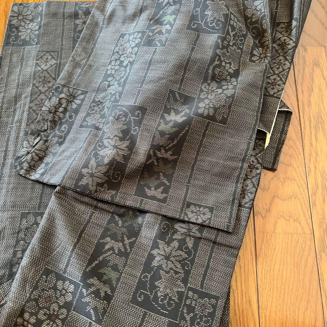 大島紬リメイクワンピース