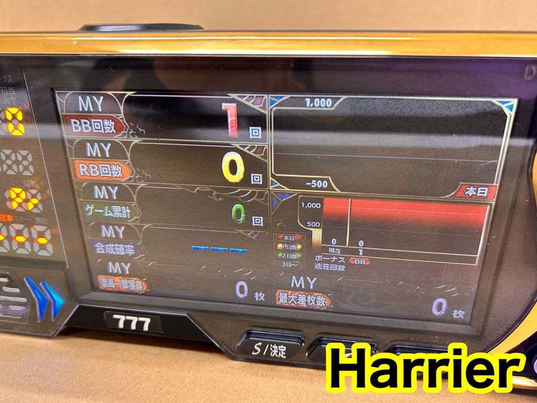 家庭用加工済•データカウンター・デー太郎Harrier・スロット用・送料無料