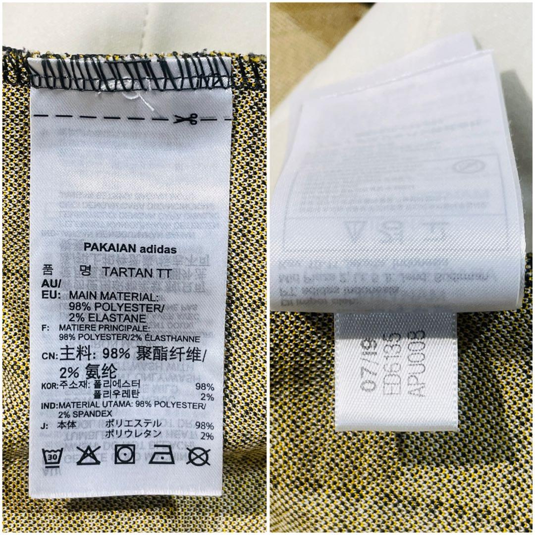 【極美品!】adidasオリジナルス千鳥格子 トラックジャケットLトレフォイル