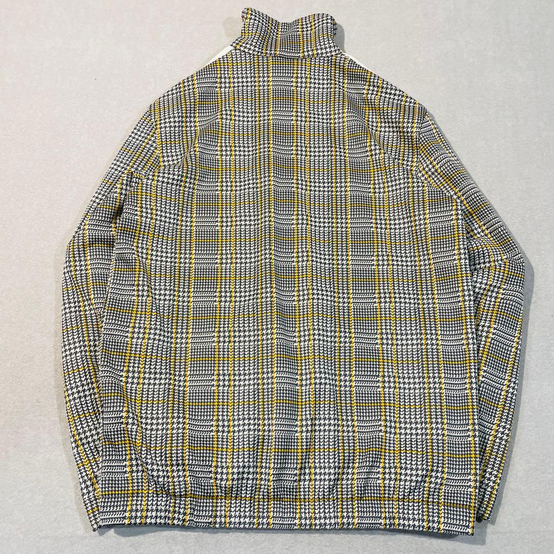 【極美品!】adidasオリジナルス千鳥格子 トラックジャケットLトレフォイル