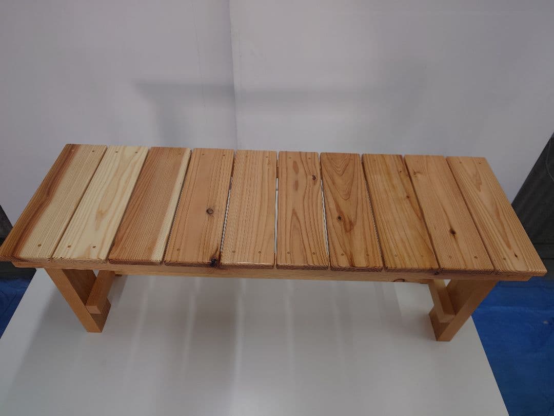 木製ベンチ　ハンドメイド