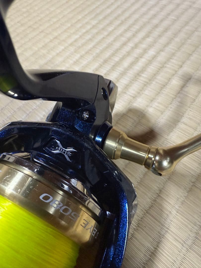 シマノブルズアイスペシャル遠投 真鯛 520p 遠投ＡＸブルズアイリール5080