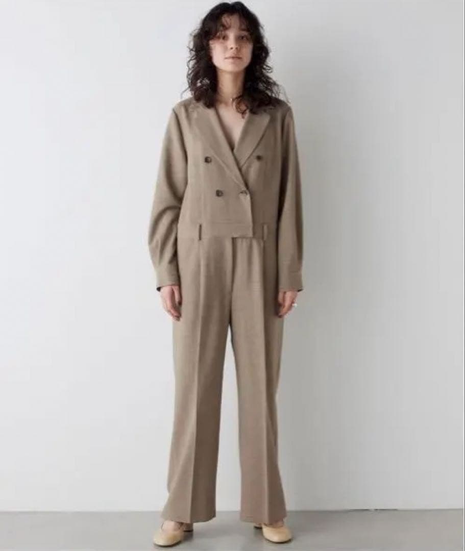 THE PAUSE ★ウィムガゼット　テーラーカラージャンプスーツ　一度着用