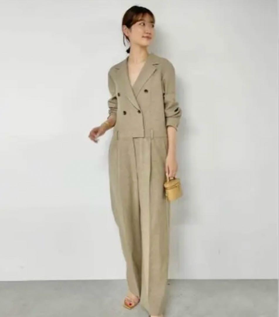 THE PAUSE ★ウィムガゼット　テーラーカラージャンプスーツ　一度着用