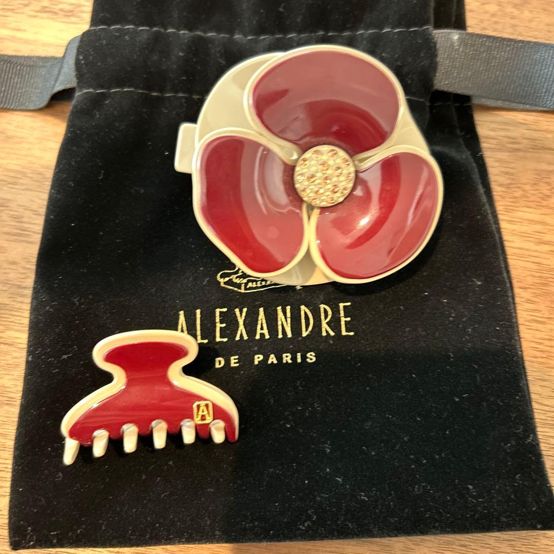 アレクサンドル ドゥ パリ バレッタ　クリップ　セット