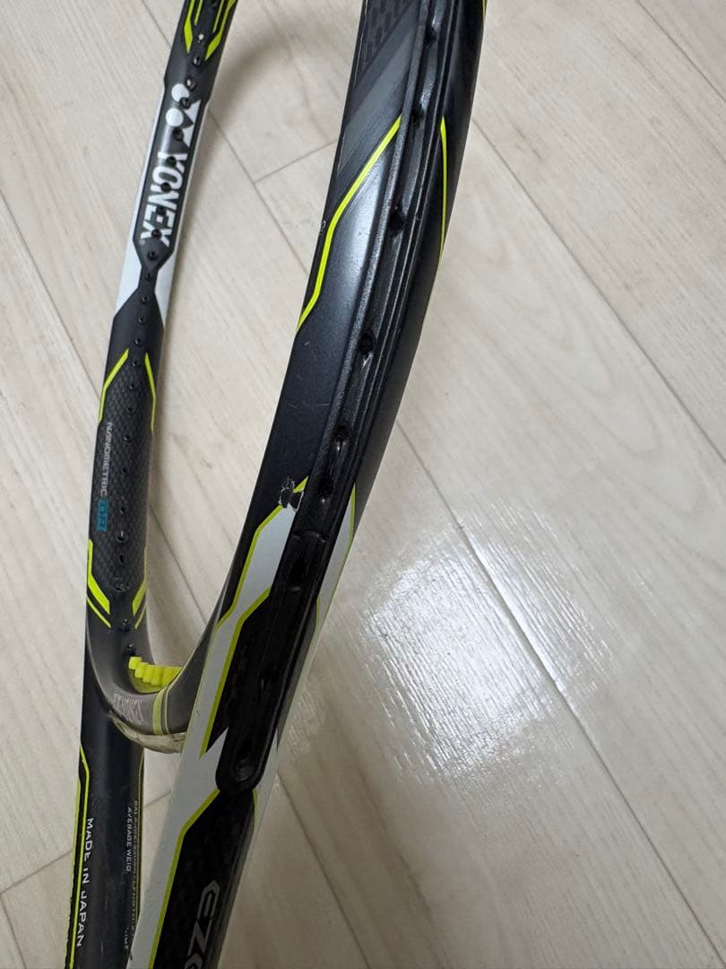 YONEX ヨネックス EZONE DR 98 LG1 イエロー 2本セット