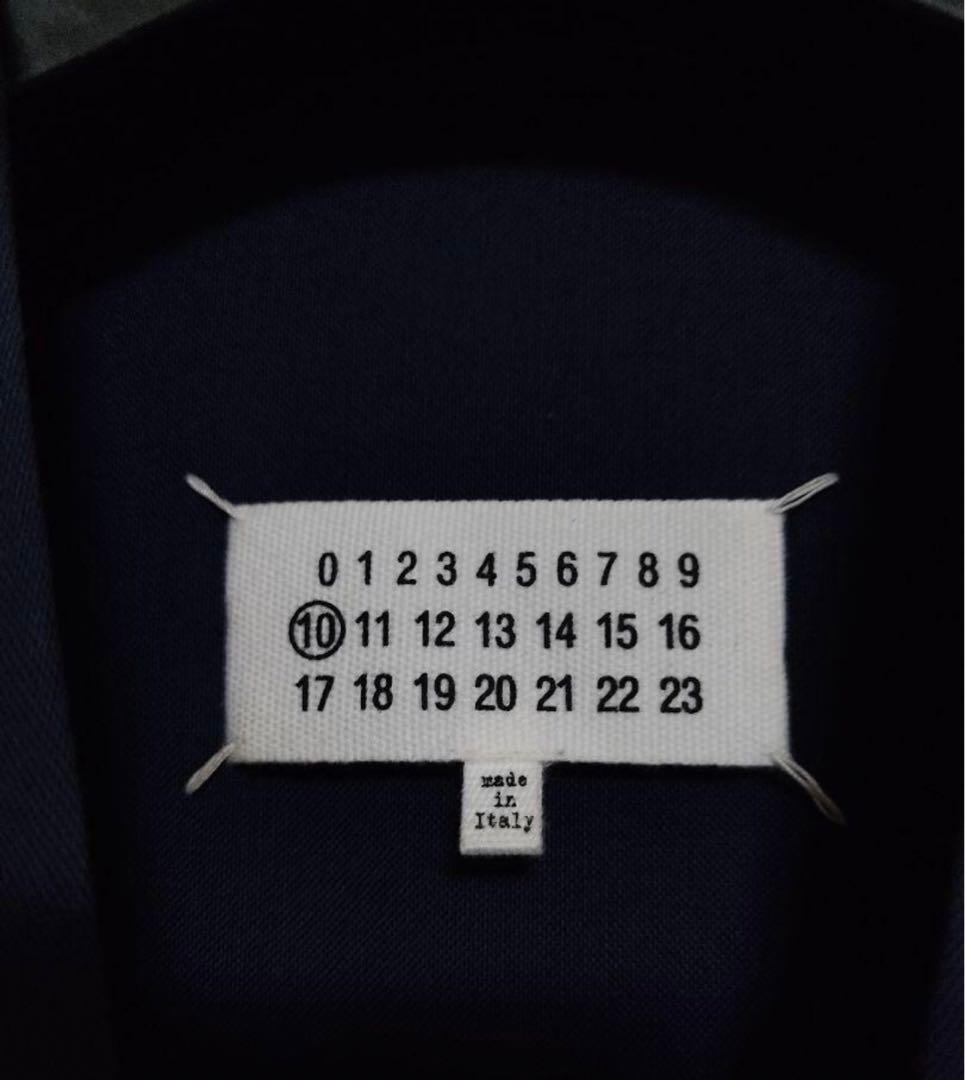 マルジェラ ノーカラージャケット ネイビー 美品 定番 人気