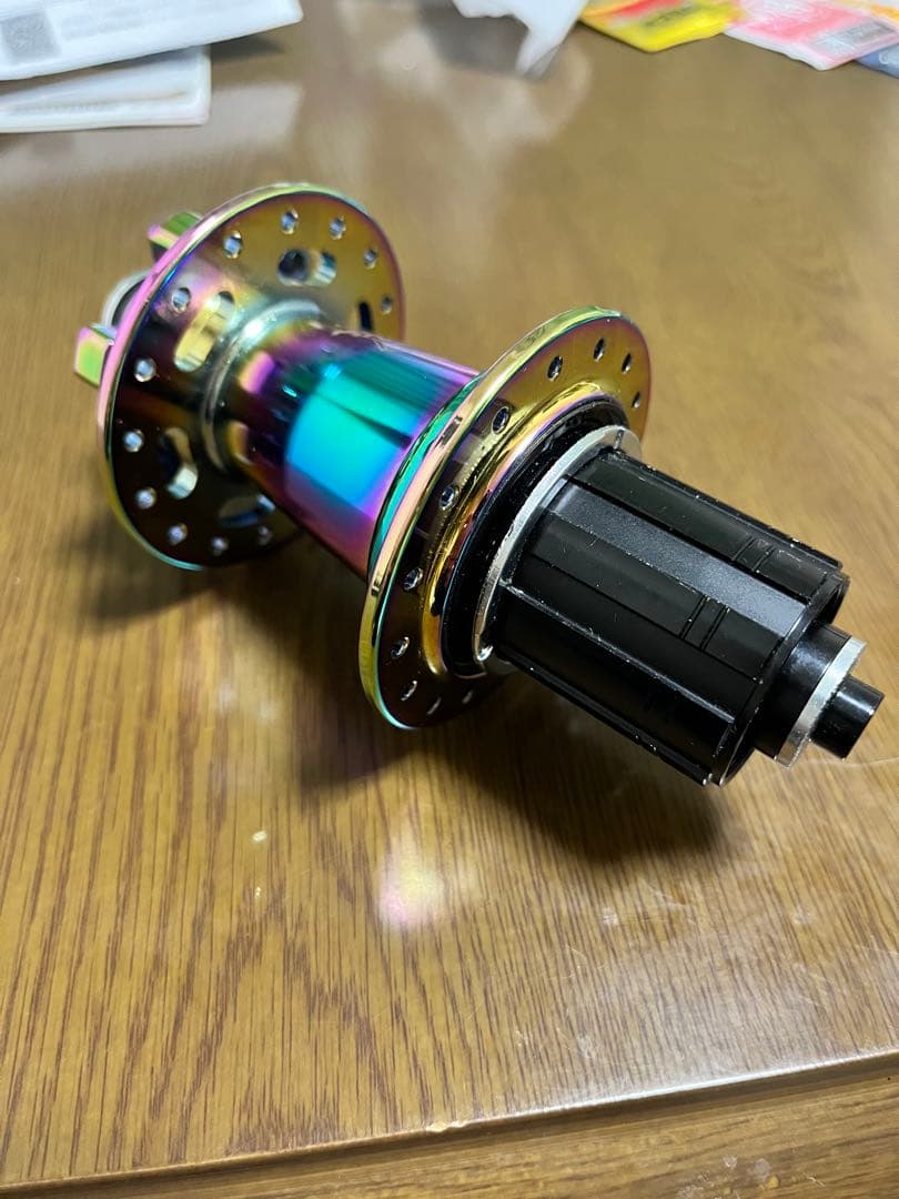 最終値下げmtb mtbhub 120ノッチ爆音ハブ 32h クイックリリース