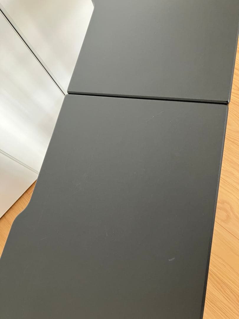 Bauhutte バウヒュッテ エクステンションデスク BHC-1200H-BK