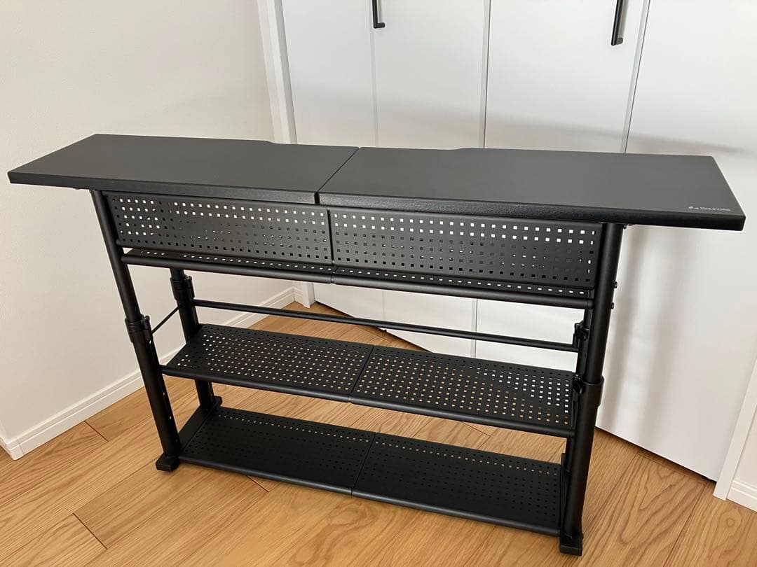 Bauhutte バウヒュッテ エクステンションデスク BHC-1200H-BK