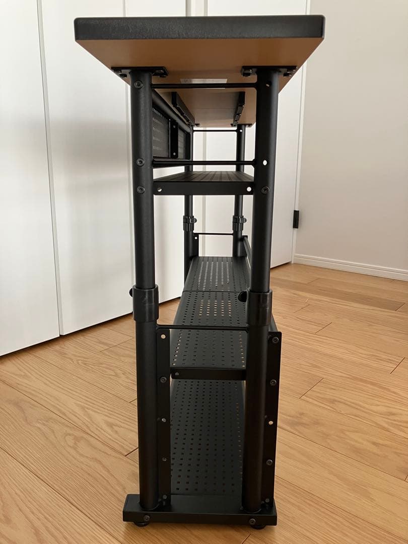 Bauhutte バウヒュッテ エクステンションデスク BHC-1200H-BK