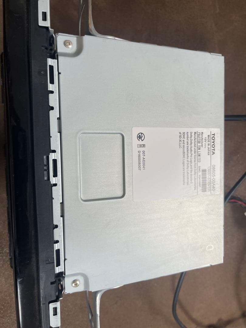 2018年地図データ付NSZT-Y66T トヨタ純正ナビ