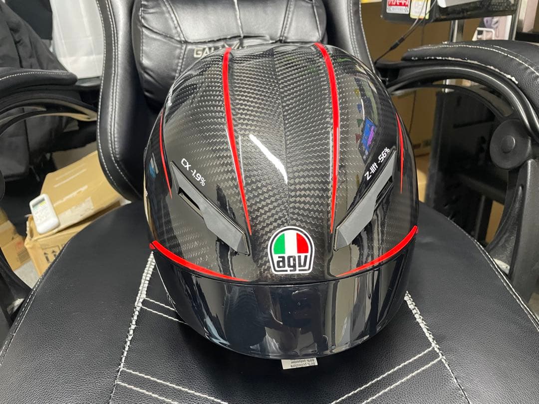 セキュリティ・セーフティ PISTA GP RR PERFORMANCE CARBON/Red